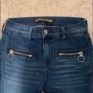 Express super soft mid rise ankle leggings